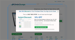Desktop Screenshot of brain-dumps.info
